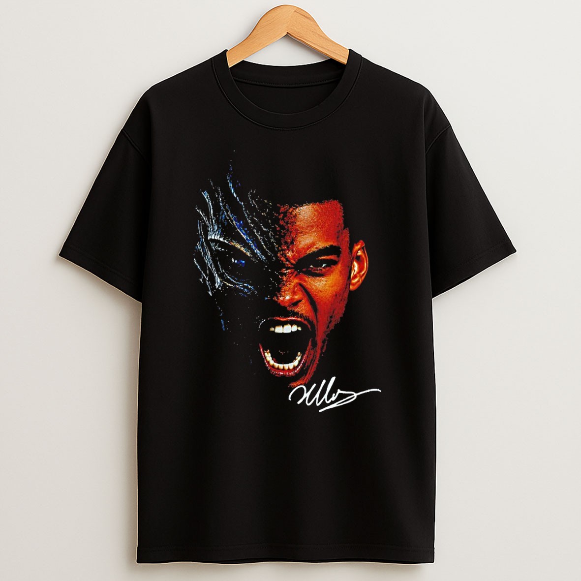 Original Anthony Edwards X Venom Minnesota Timberwolves Basketball Signature Shirts