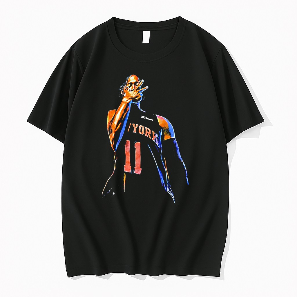 Original Ben Stiller Wearing Jalen Brunson 3 Point New York Knicks Basketball Nba 2026 Shirts