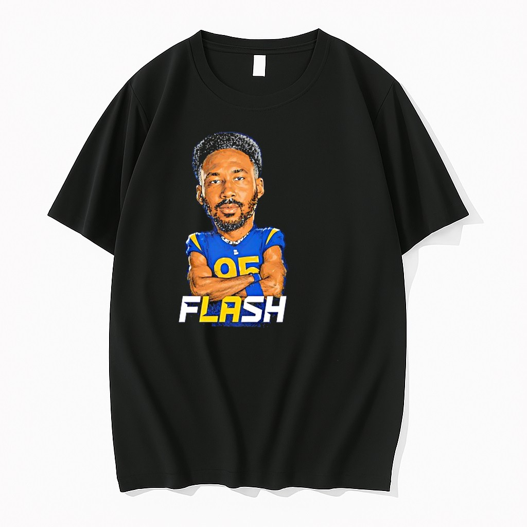 Original Myles Garrett Los Angeles Rams Football Nfl Flash Rams Report Shirts