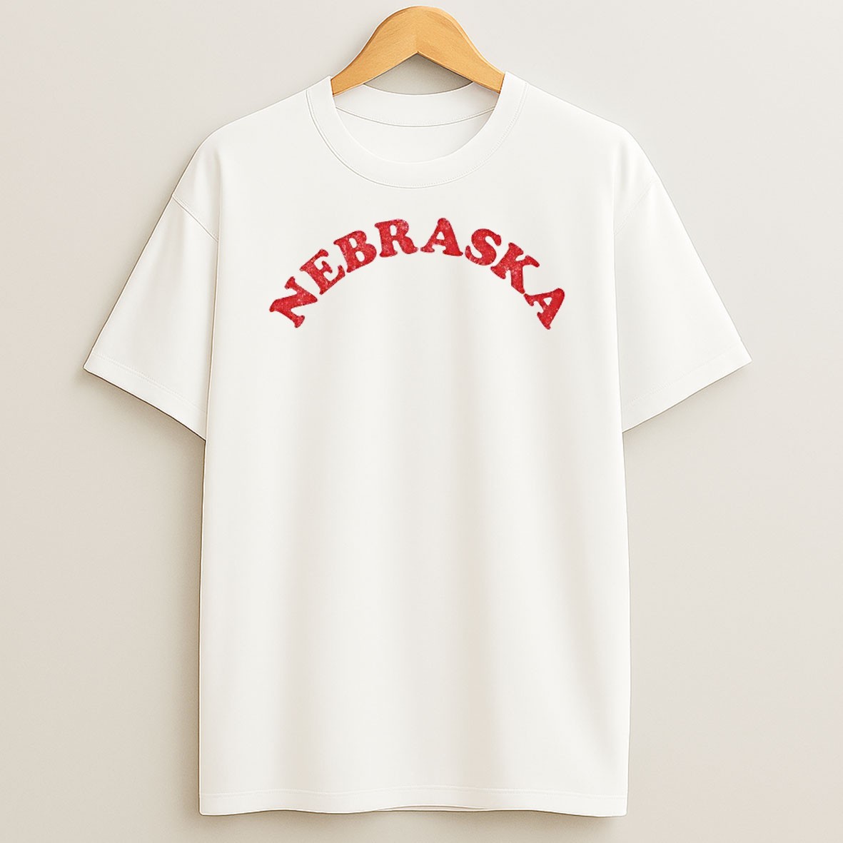 Original Nebraska Curved Logo Ringer Shirts