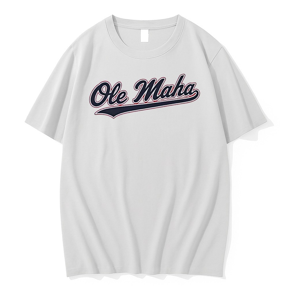 Original Ole Miss Rebels Apparel Ole Maha White Shirts