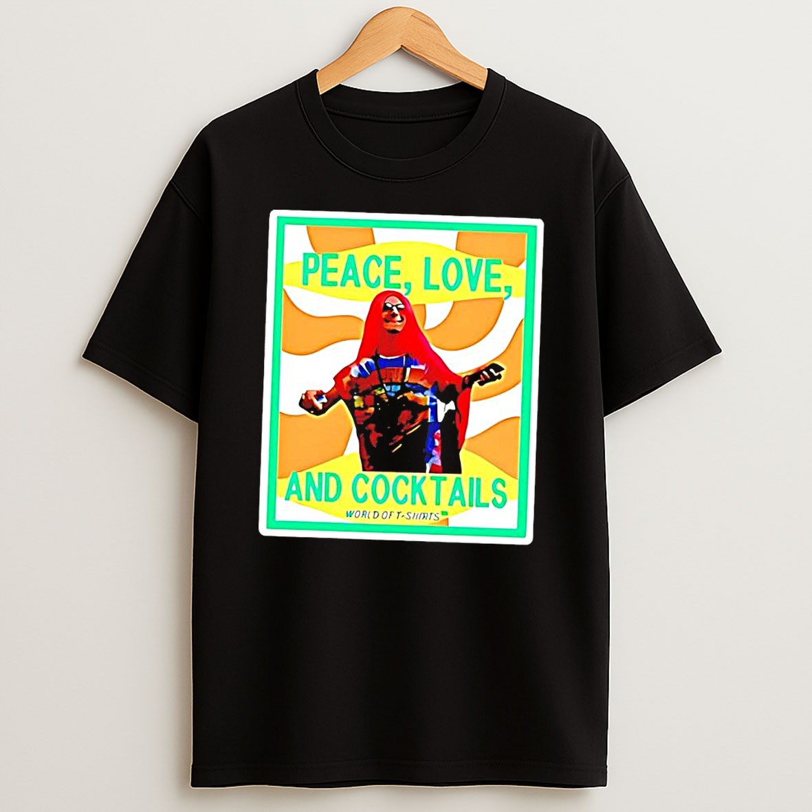 Original Peace Love And Cocktails Shirts