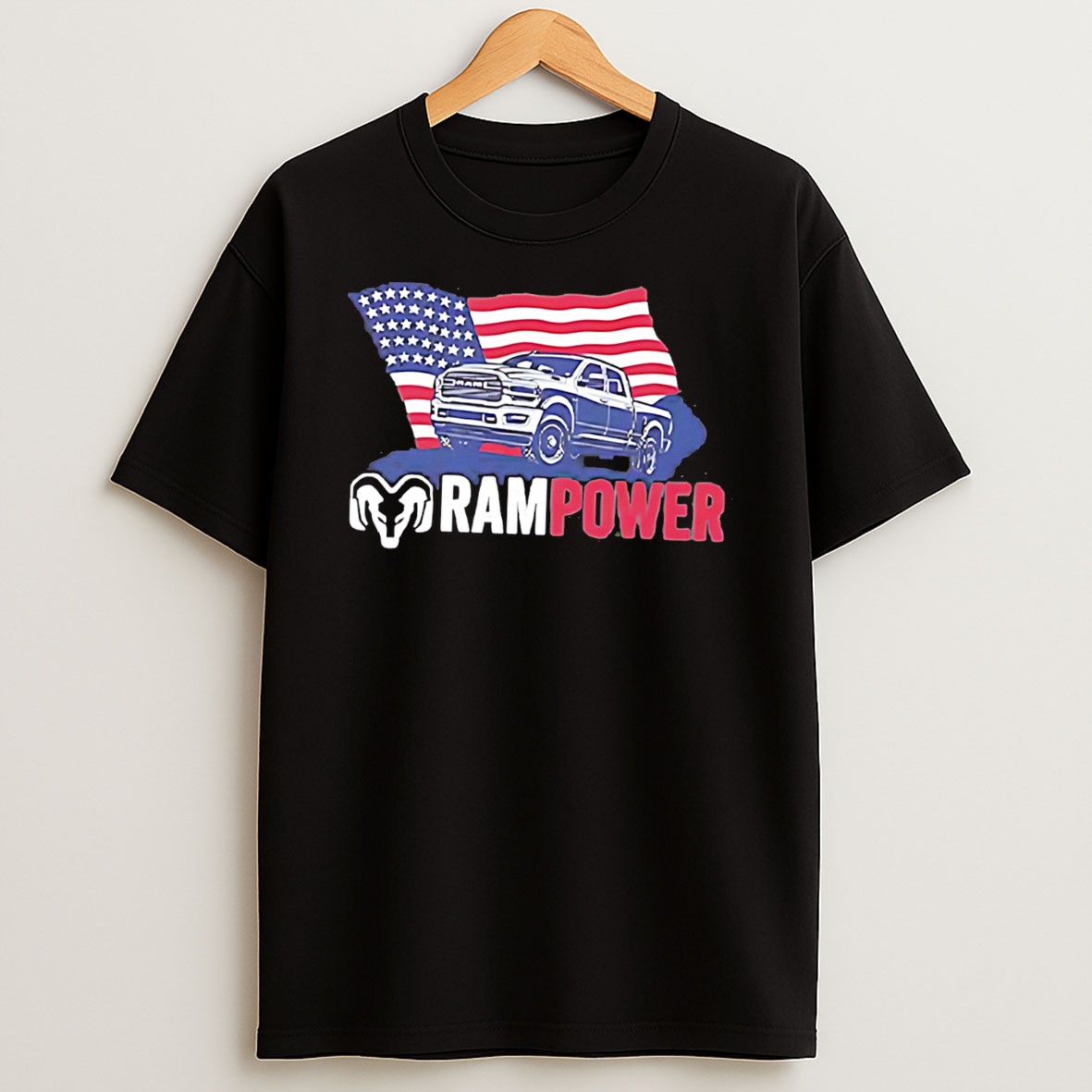 Original Ram Power Patriotic Truck Tee Shirts