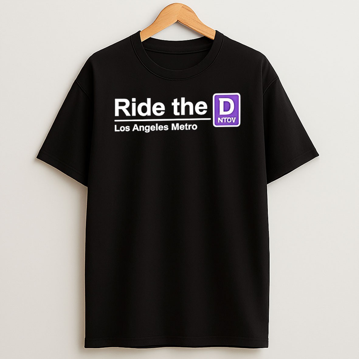 Original Ride The D Los Angeles Metro D Line Shirts