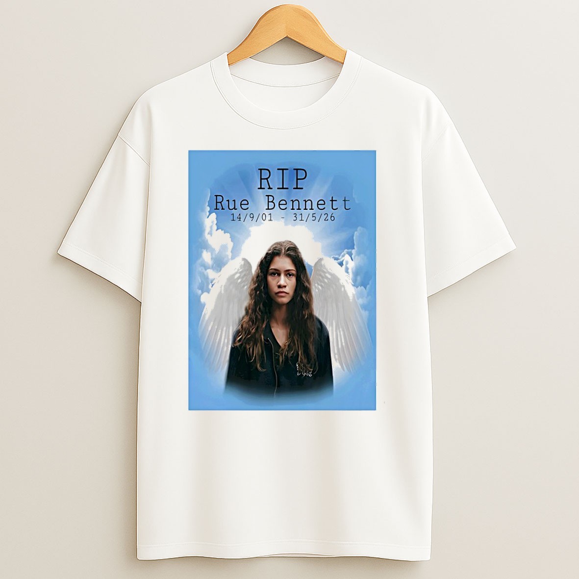 Original Rue Bennett Hbo Euphoria Rip 14901 31526 Vintage Shirts
