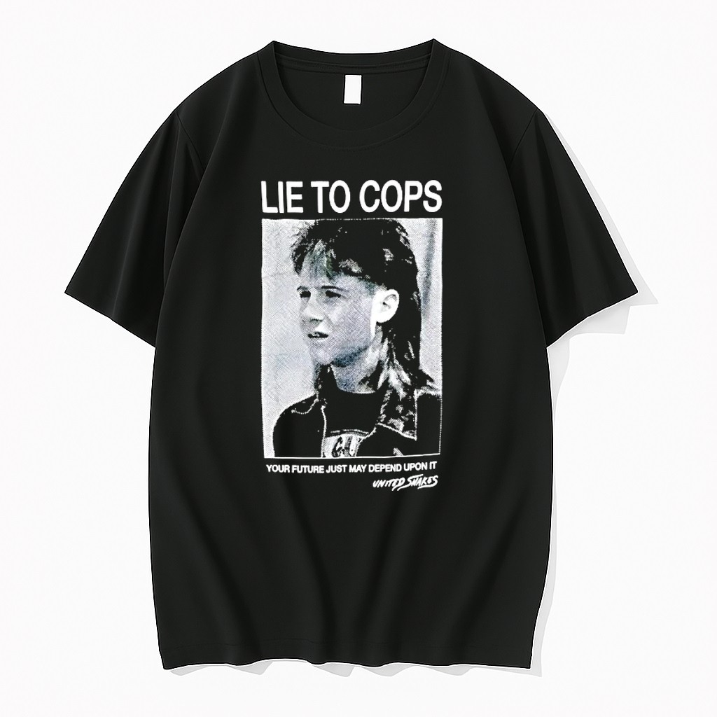 Original Tim Lie To Cops Gu Your Future Just May Depend Upon It Shirts