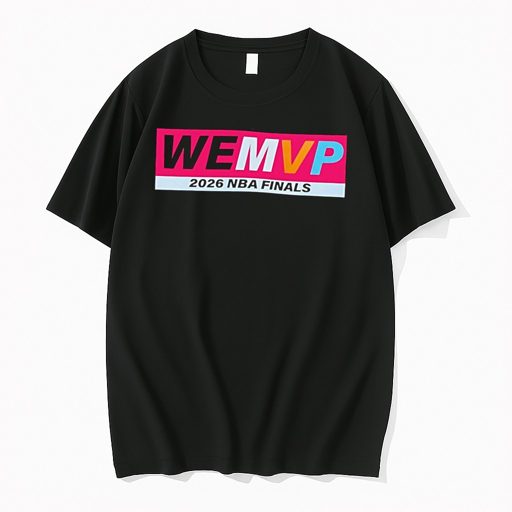 Original Wemvp 2026 Nba Finals Black Shirts