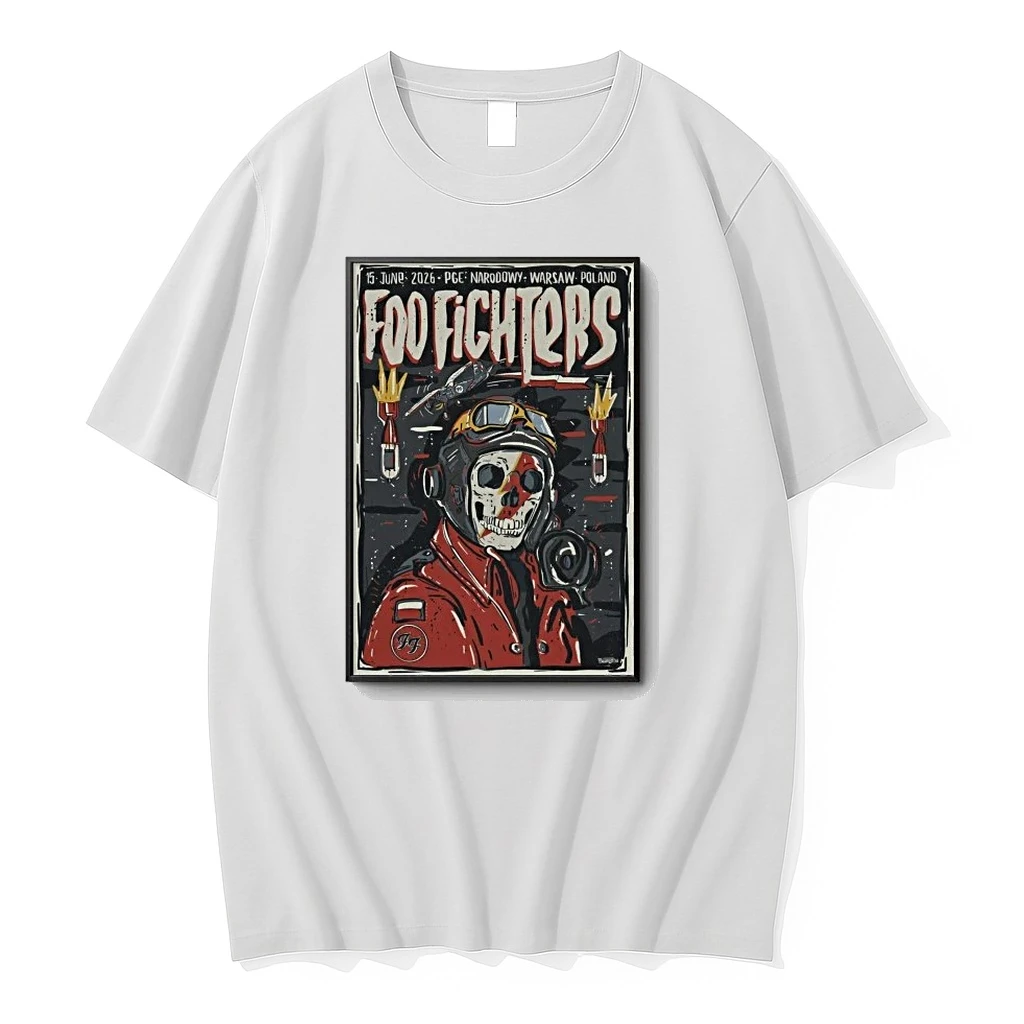 Ox6mvwer Foo Fighters In Warsaw Poland On June 15 2026 Shirts