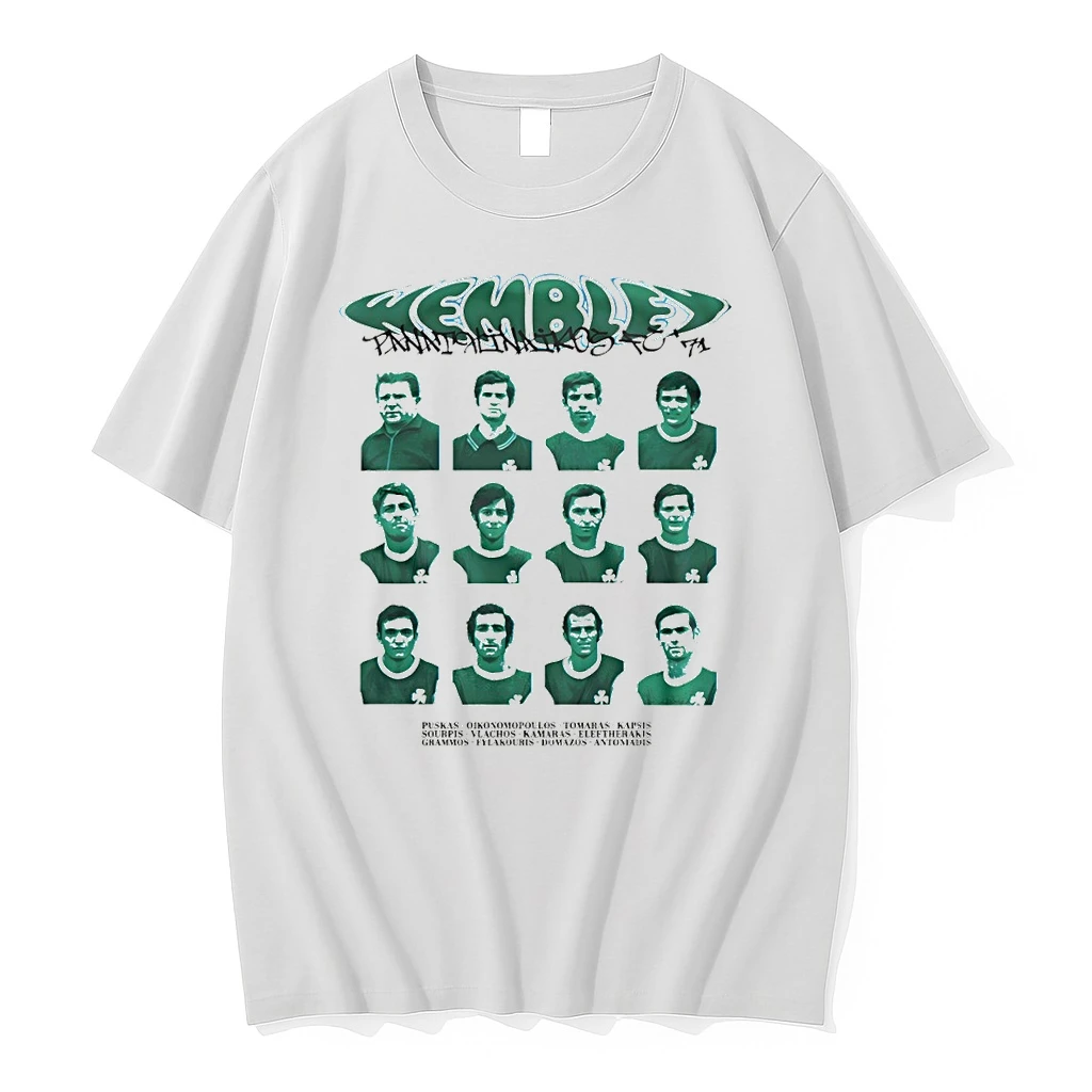 Panathinaikos Fc 1971 Team Wembley Kemble Panathinaikos Fc Shirts