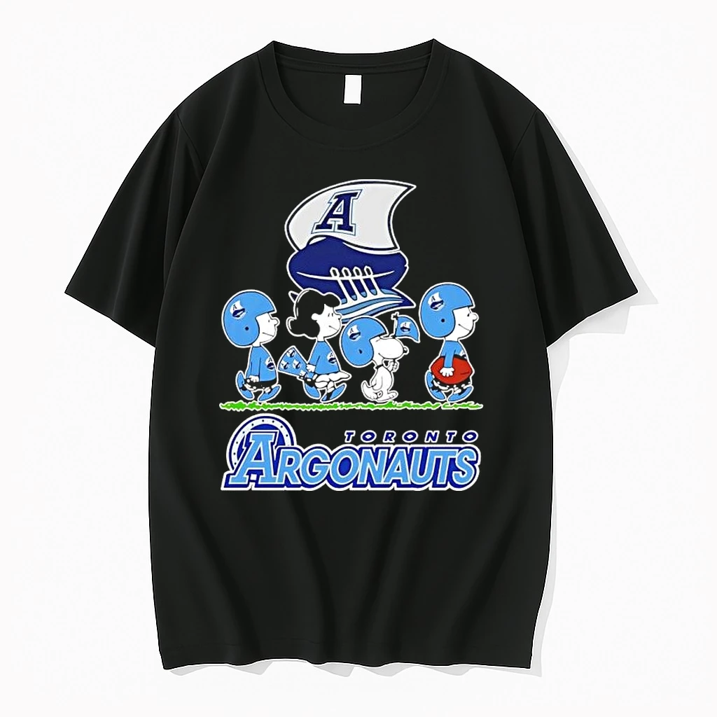 Peanuts Characters X Toronto Argonauts Cfl Football Team Shirts