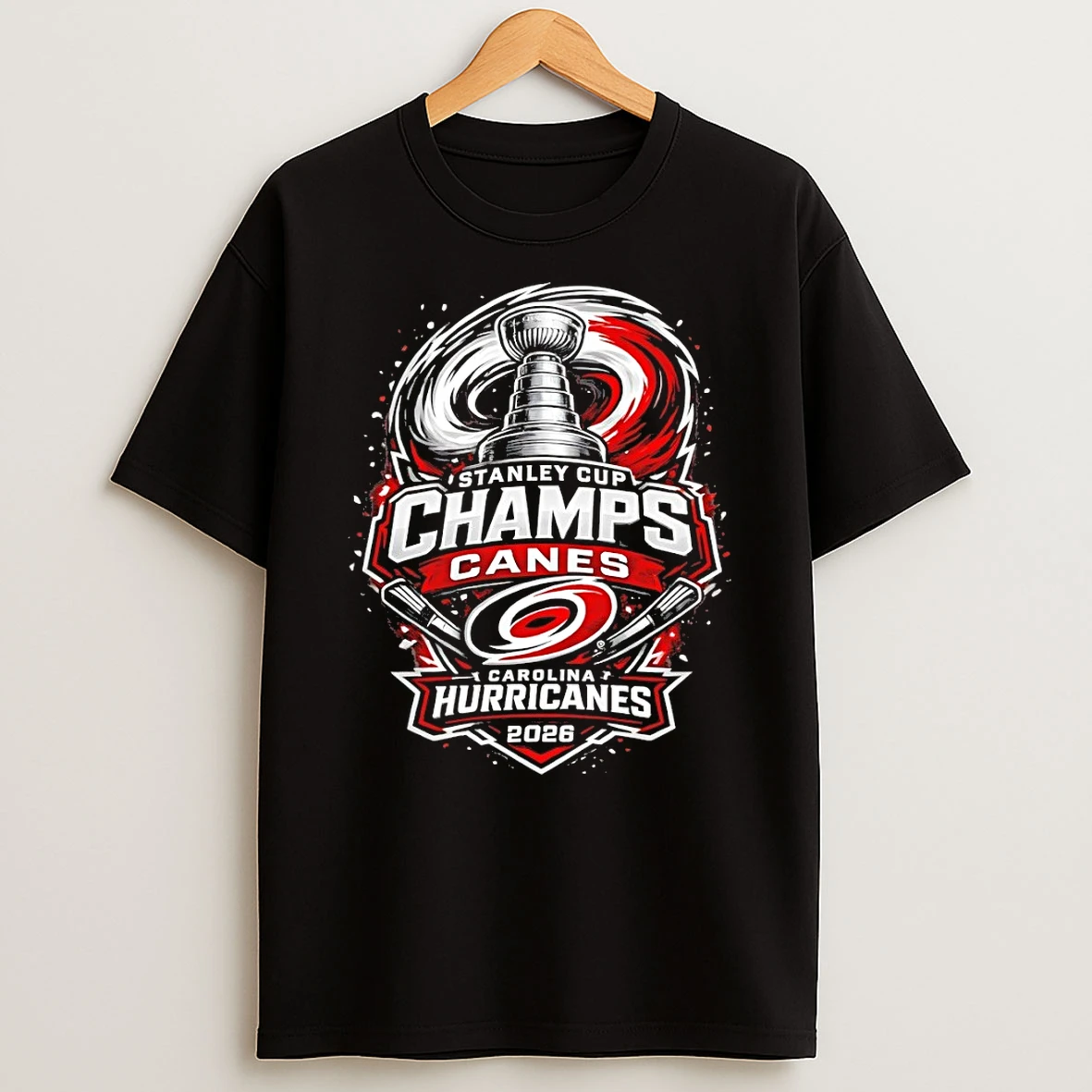 Prme88dx Carolina Hurricanes Ice Hockey Stanley Cup Champs Canes 2026 Championship Shirts