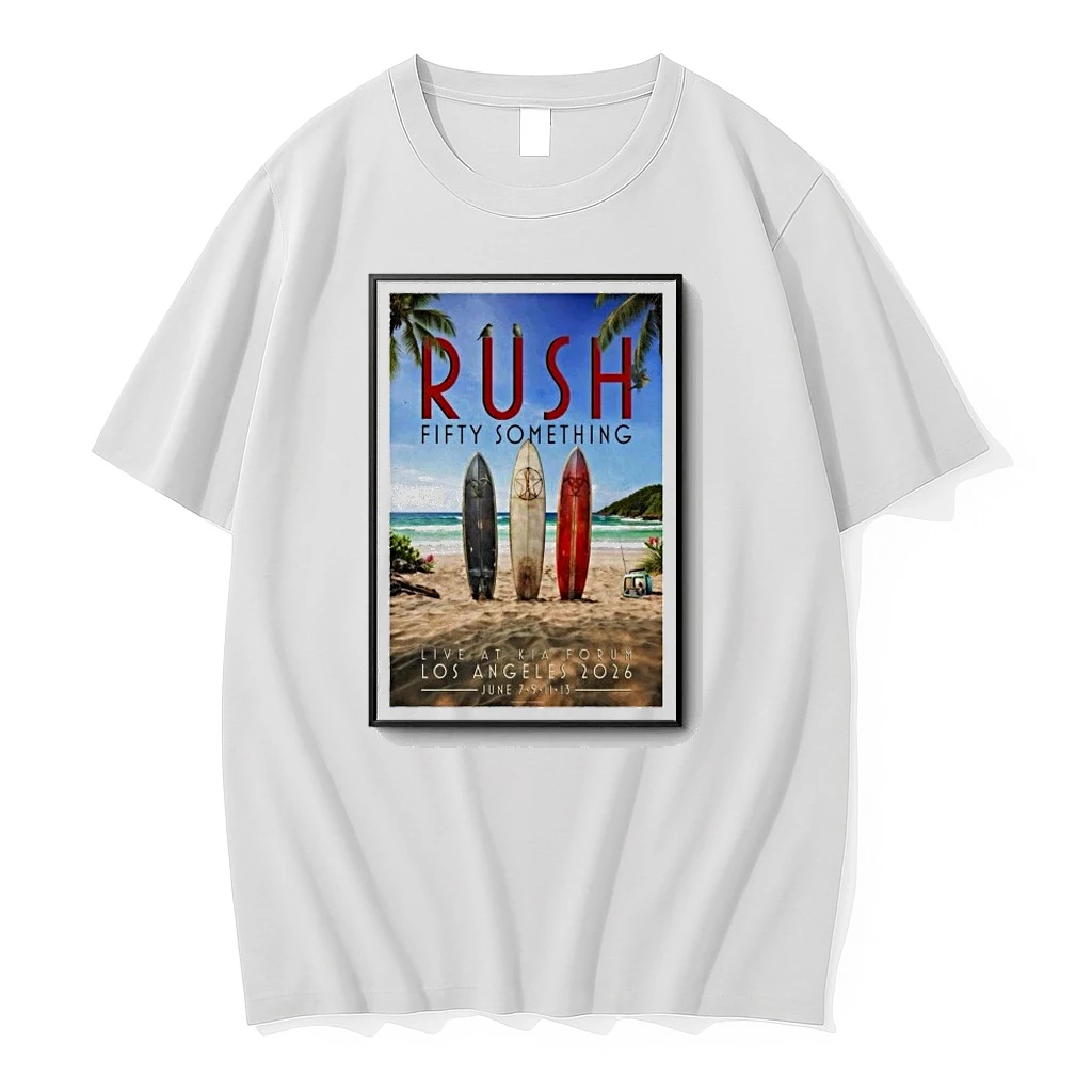 Rush June 09 2026 Los Angeles Shirts
