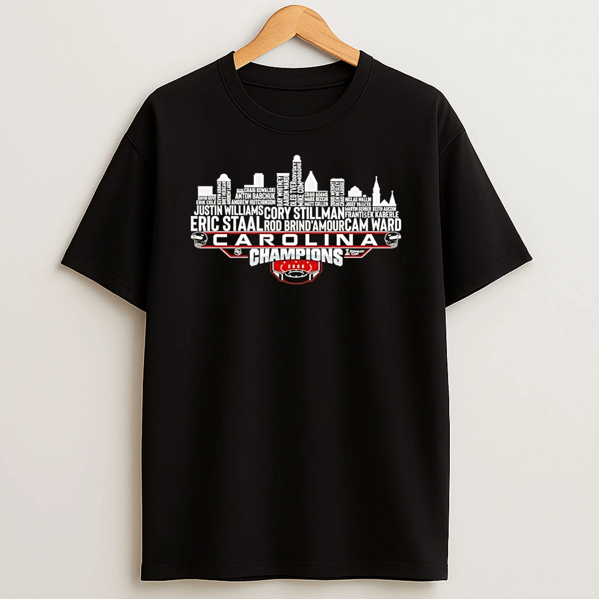 Raleigh City Skyline Raleigh Dream Carolina Hurricanes 2026 Stanley Cup Championship Shirts