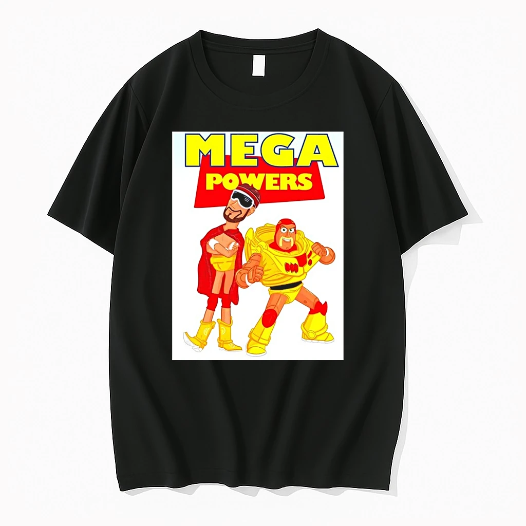 Randy Macho Man Savage Buzz Lightyear X Hulk Hogan Toy Story Wwe Mega Powers Shirts