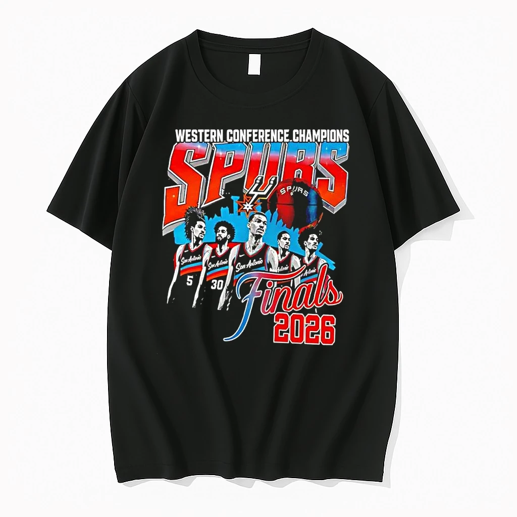 San Antonio Spurs 2026 Western Conference Champions Nba Finals Players Shirts