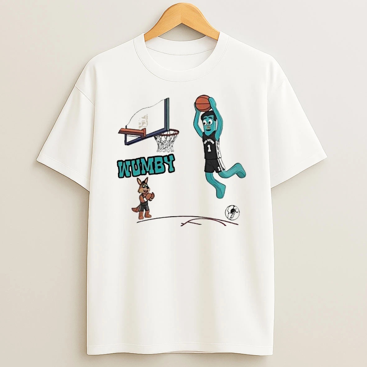 San Antonio Spurs Wumby Vintage Dunk Shirts
