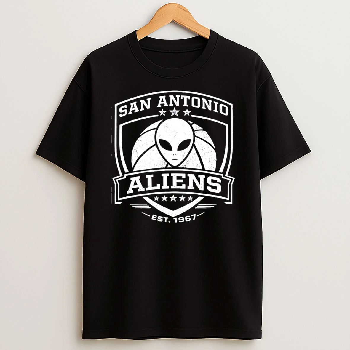San Antonio Spurs Basketball San Antonio Aliens Est 1967 Shirts