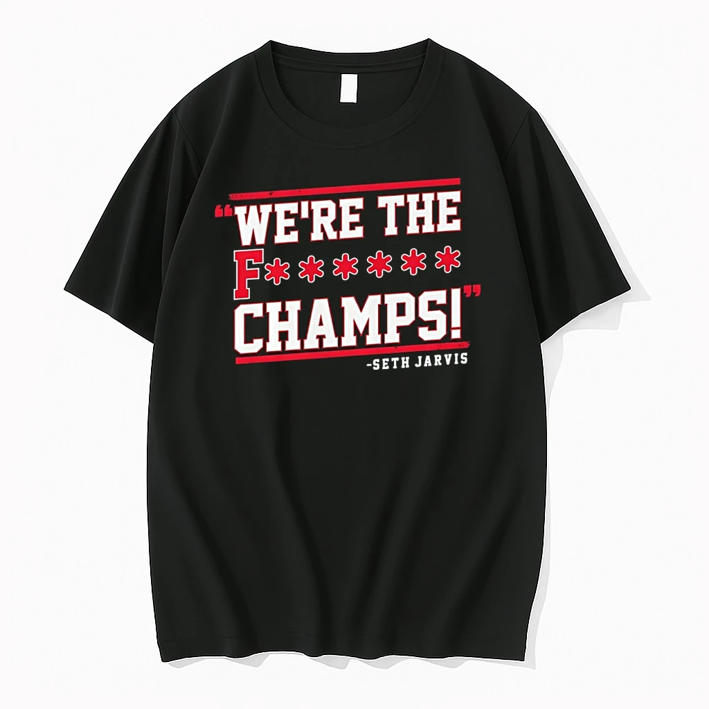 Seth Jarvis Carolina Hurricanes Nhl Were The Fuck Champs 2026 Shirts