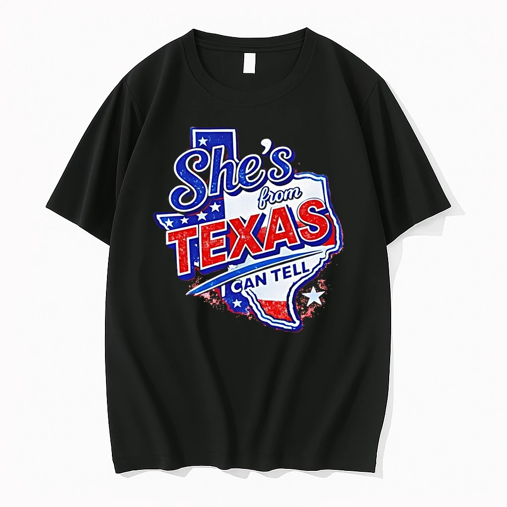 Shes From Texas I Can Tell Texas Map Usa 2026 Shirts