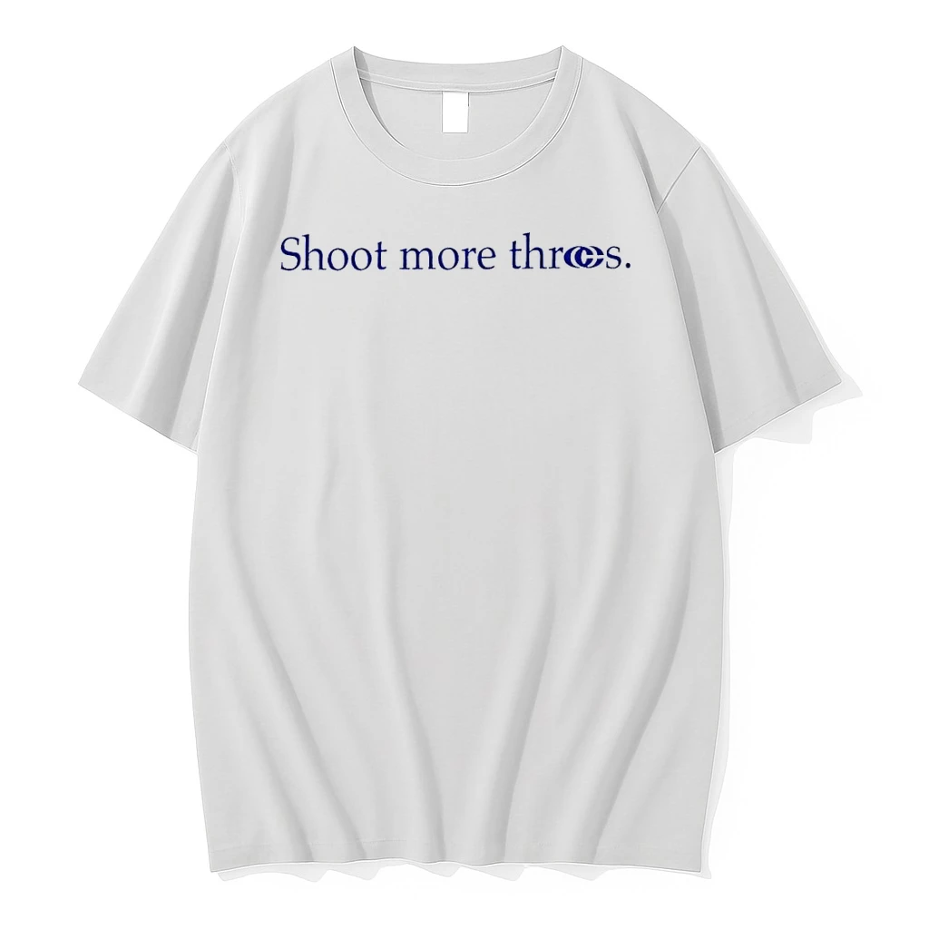 Shoot More Threes White Shirts