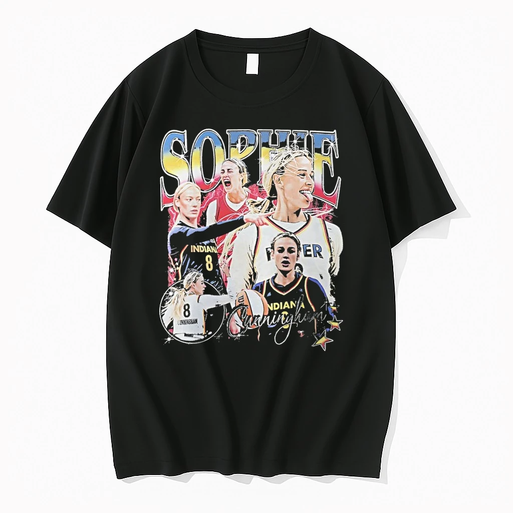 Sophie Cunningham Indiana Fever Basketball Wnba 2026 Graphic Vintage Shirts