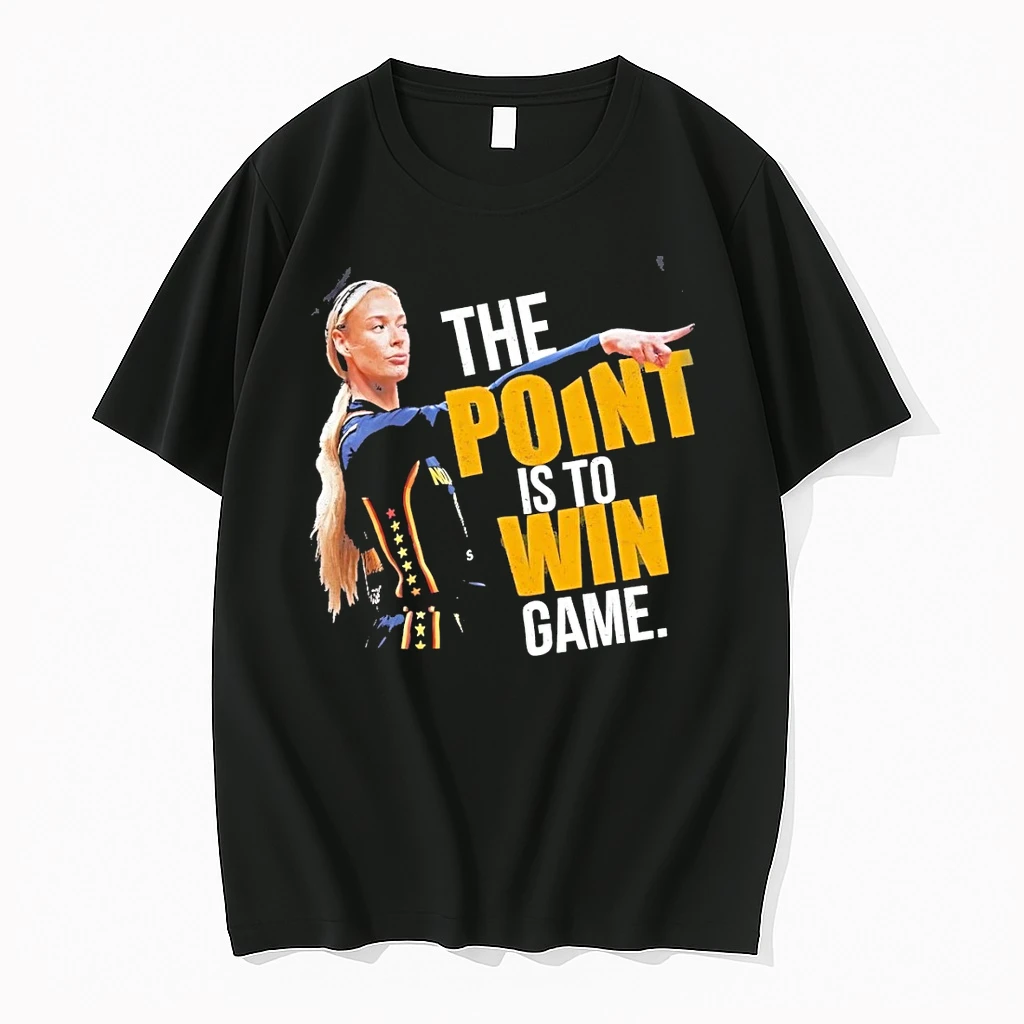 Sophie Cunningham No 8 The Point Is To Win Game Indiana Fever Basketball Wnba 2026 Shirts