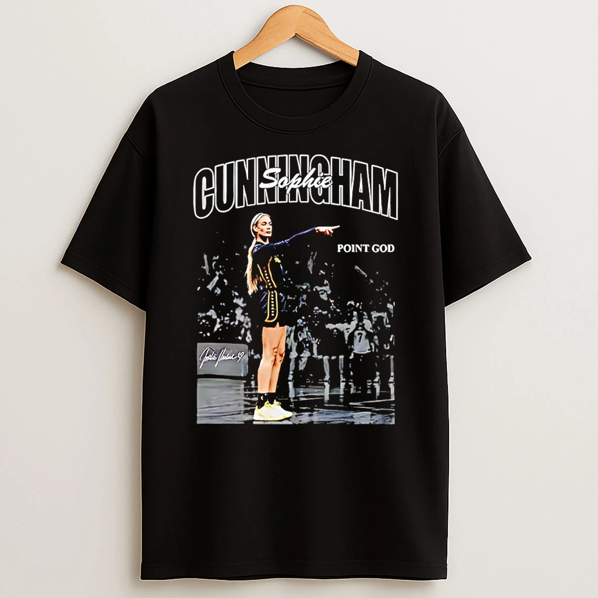 Sophie Cunningham Point God Indiana Fever Wnba Basketball 2026 Shirts