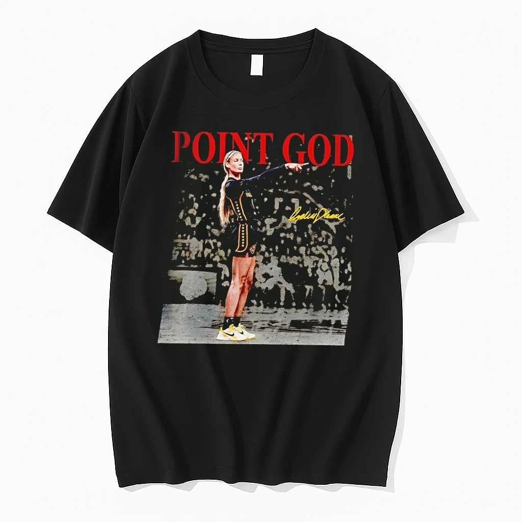 Sophie Cunningham Point God Indiana Fever Wnba Basketball Signature Shirts
