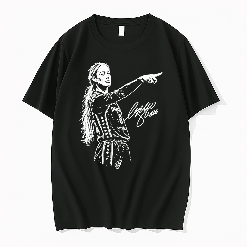Sophie Cunningham Point Indiana Fever Wnba Basketball 2026 Signature Shirts