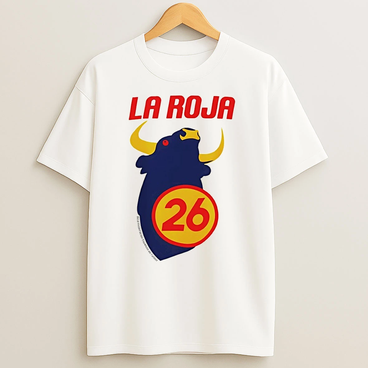 Spain La Roja World Cup 2026 National Football The Red One Shirts