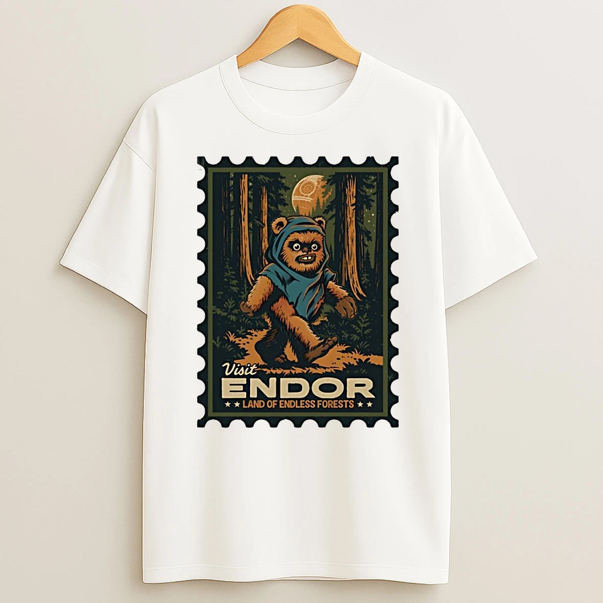 Star Wars Ewok Visit Endor Land Of Endless Forests Shirts