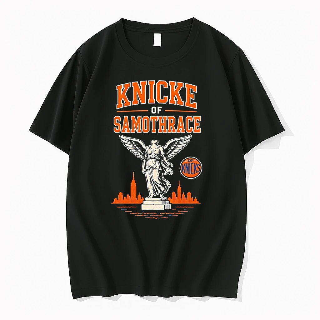 Statue Of Liberty Knicke Of Samothrace Of New York Knicks Basketball Nba 2026 Shirts