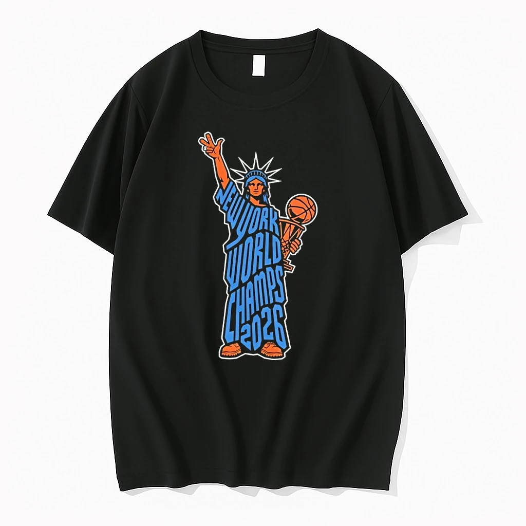 Statue Of Liberty New York Knicks Basketball New York World Champs 2026 Shirts