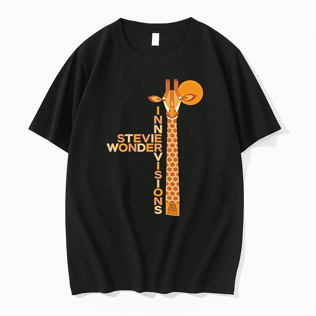Stevie Wonder Innervisions Motown Tamla Records Est 1970s Shirts