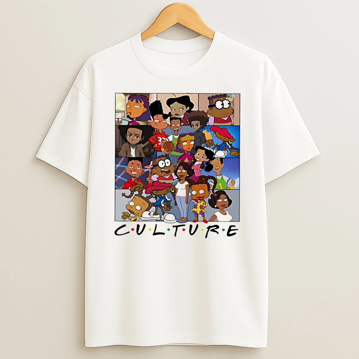Susie Carmichael Rugrats Penny Proud The Proud Family Culture Graphic Shirts