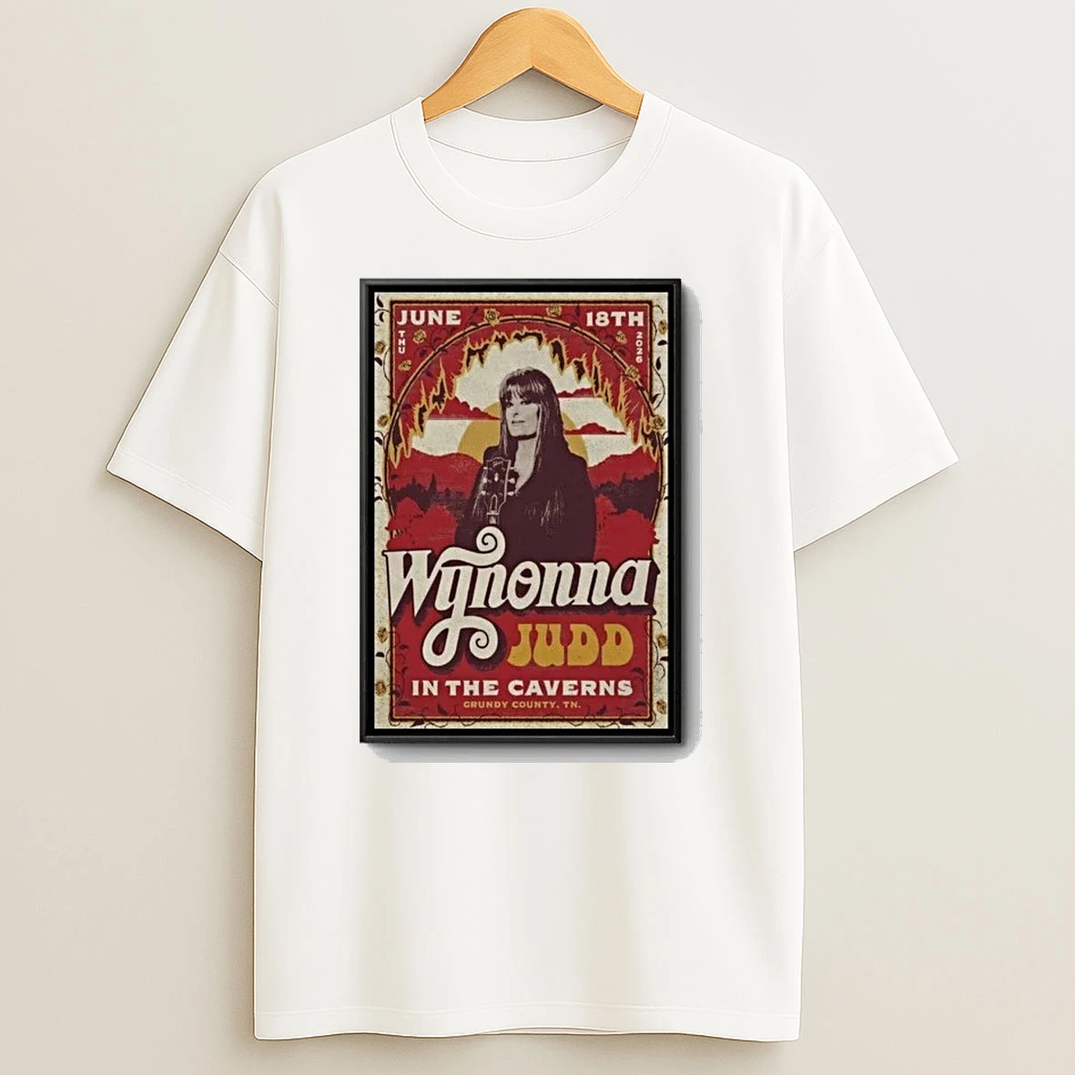 Tour Wynonna June 18 2026 The Caverns Grundy County Tn Limited Shirts
