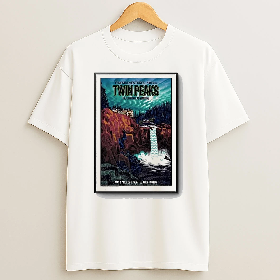Twin Peaks May 17 2026 Ultimate Twin Peaks Cinemadventure In Seattle Washington Shirts