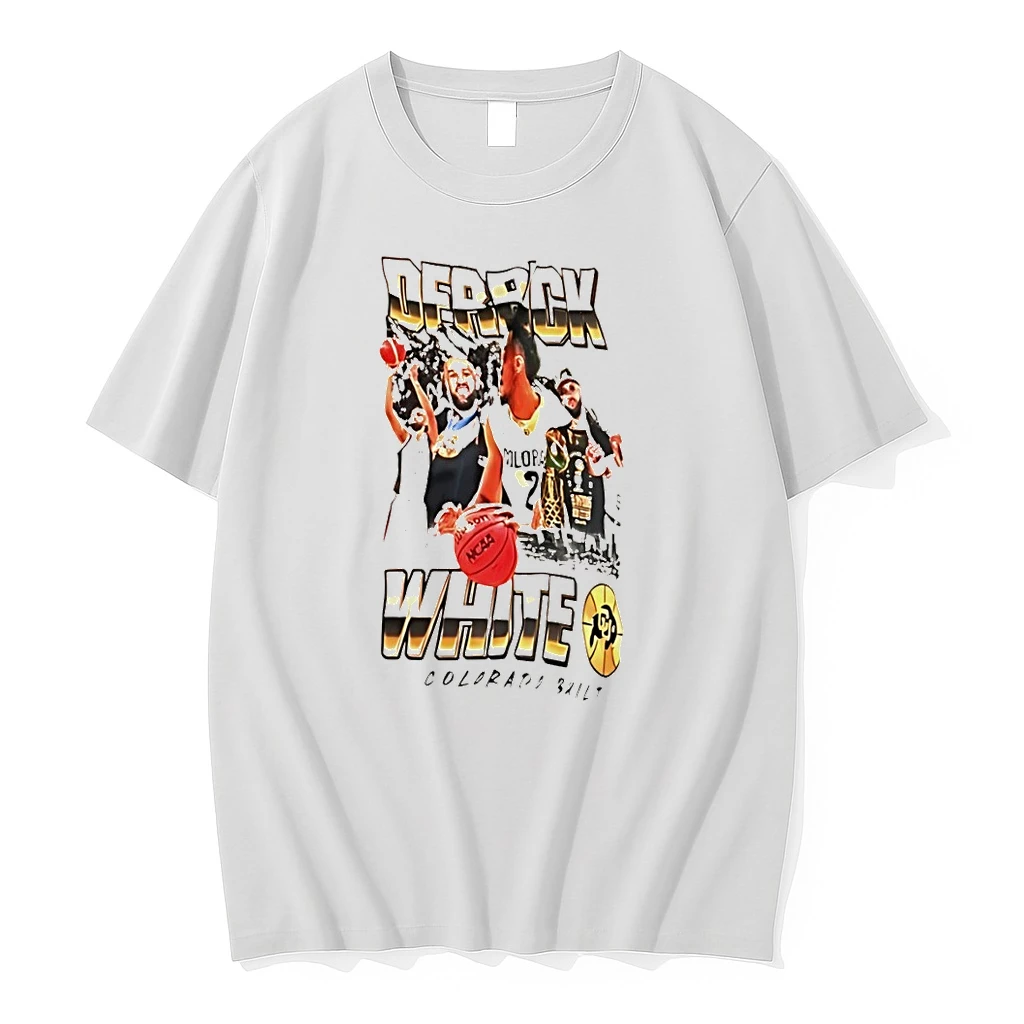 Tad Boyle Wearing Derrick White Colorado Buffaloes Basketball Graphic 2026 Shirts
