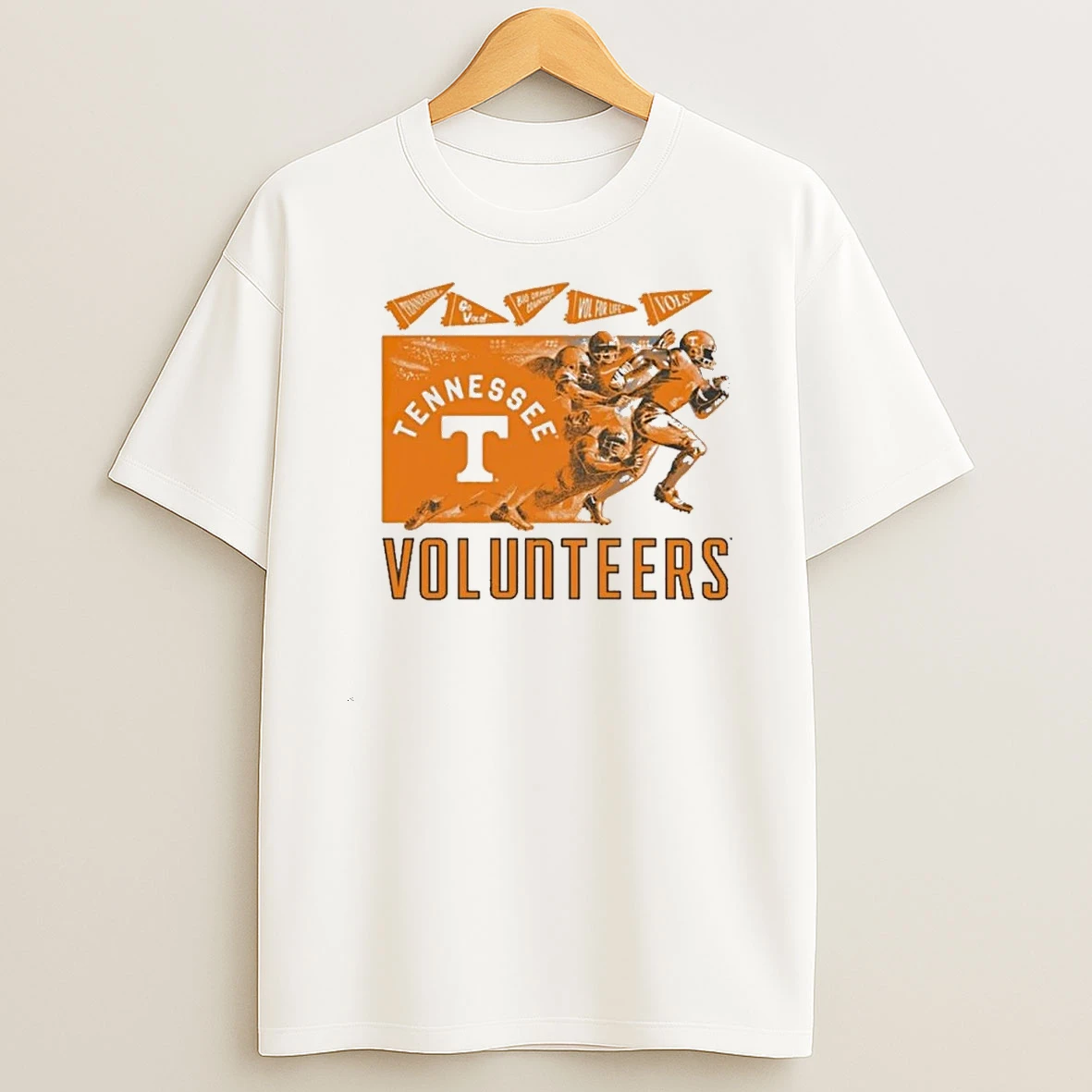 Tennessee Volunteers Football Race To The Endzone Shirts
