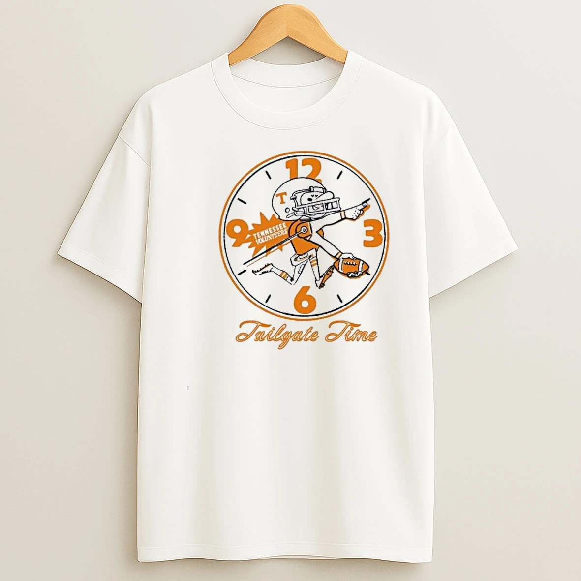 Tennessee Volunteers Football Snoopy Tailgate Time Shirts