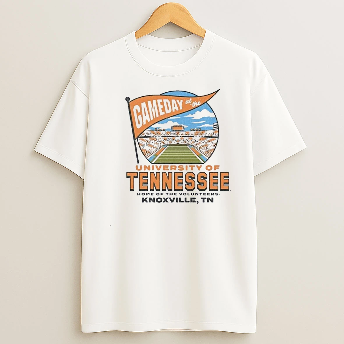Tennessee Volunteers Football Stadium Banner Shirts
