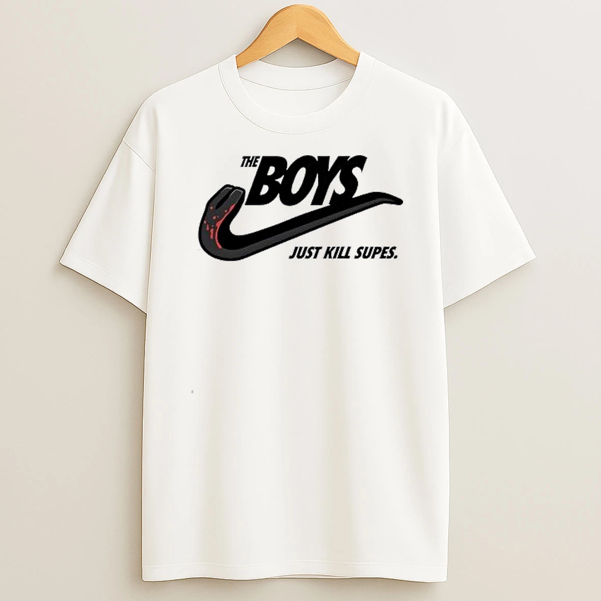 The Boys Just Kill Supes Logo Shirts