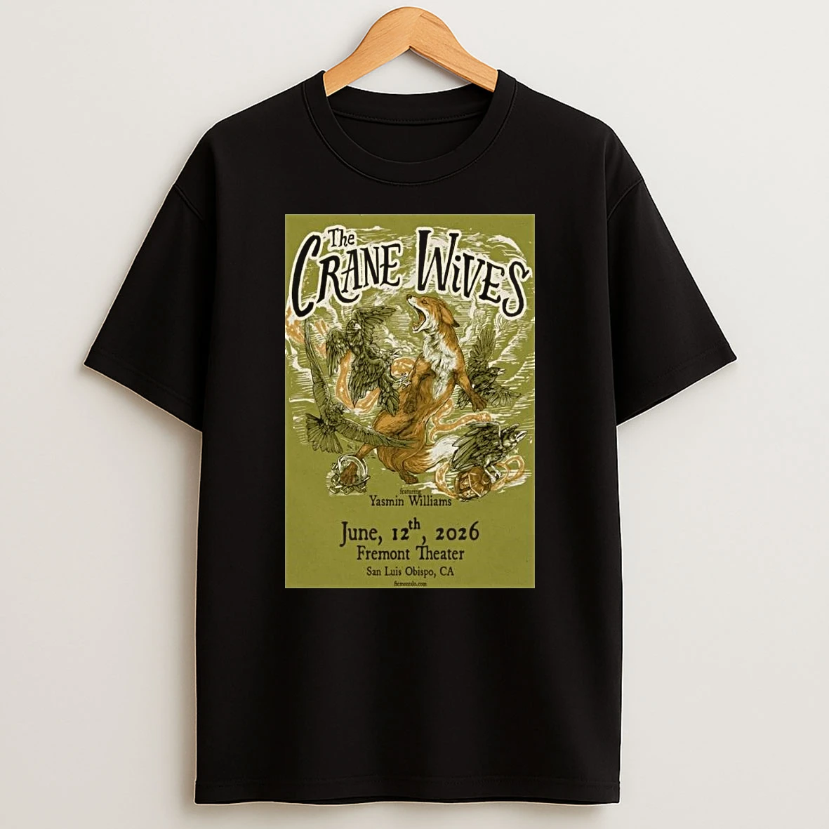 The Crane Wives June 12 2026 San Luis Obispo 1 Shirts