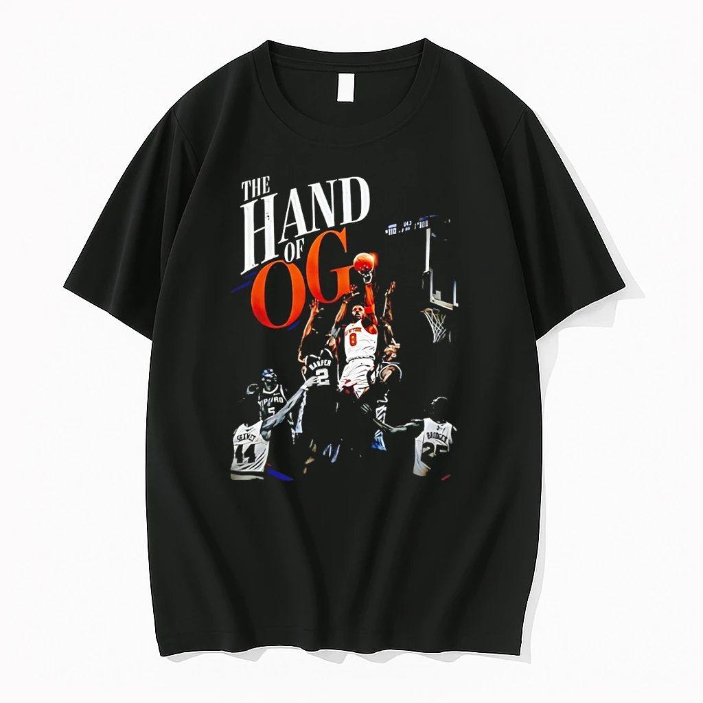 The Hand Of Og Anunoby New York Knicks Tip In The Finals Iconic Nba Finals 2026 Shirts