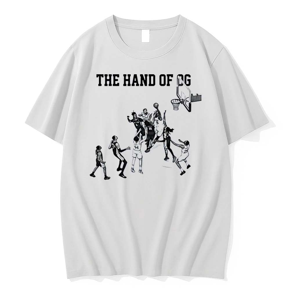 The Hand Of Og Toronto Raptors White Shirts