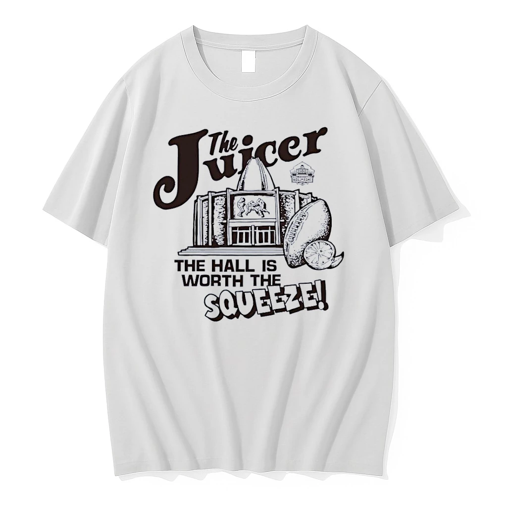 The Juicer The Hall Is Worth The Squeeze Pro Football Hall Of Fame White Shirts