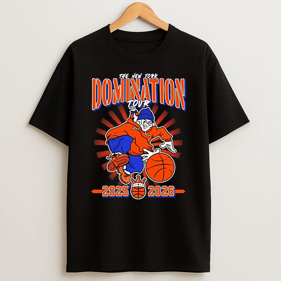 The New York Domination Tour Knicks Basketball 2025 2026 Shirts
