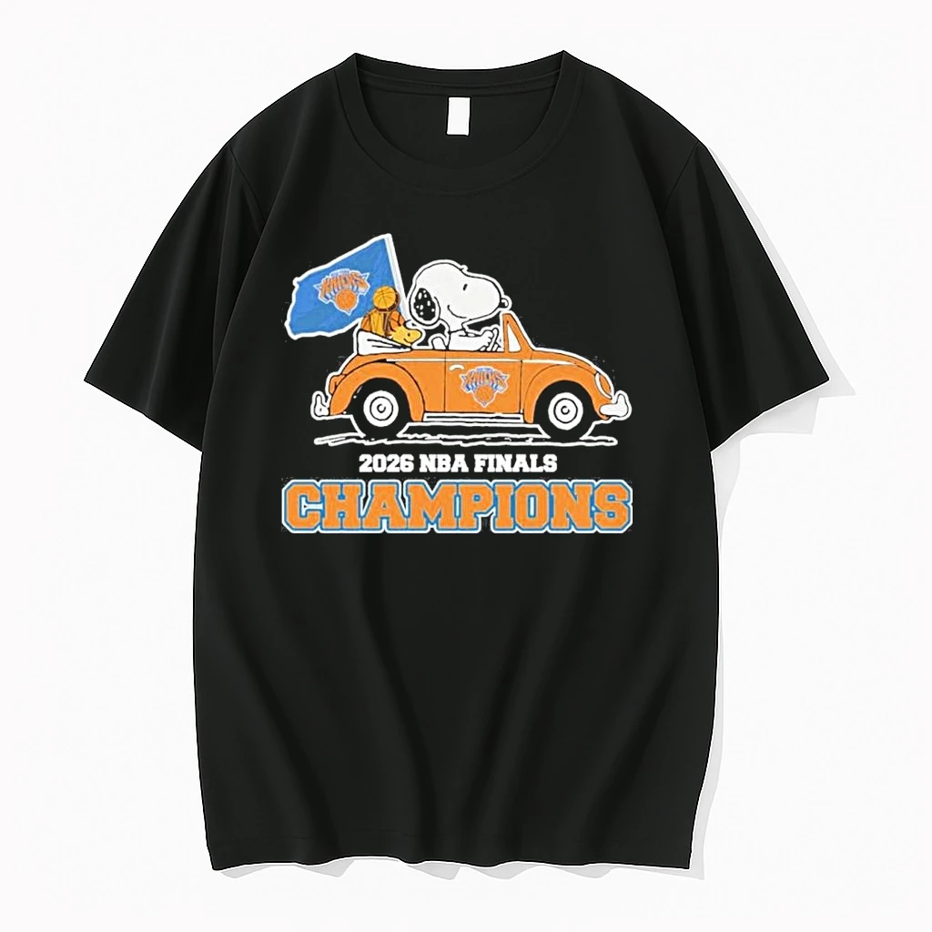 The Peanuts X New York Knicks 2026 Nba Finals Champions Shirts
