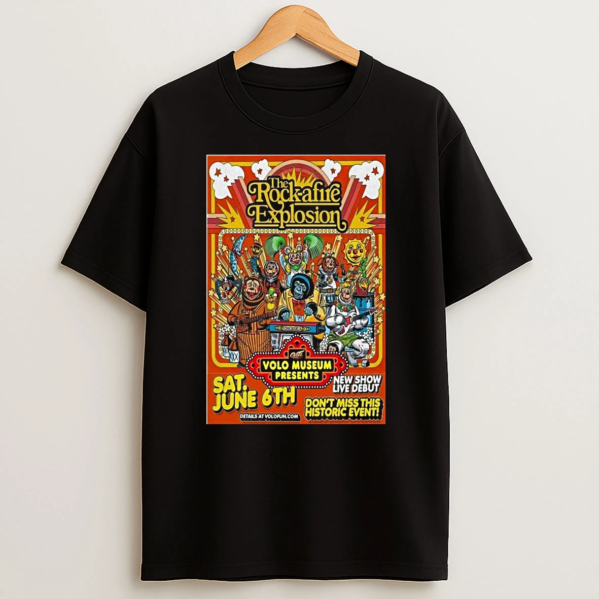 The Rockafire Explosion June 06 2026 Dont Miss This 1 Shirts