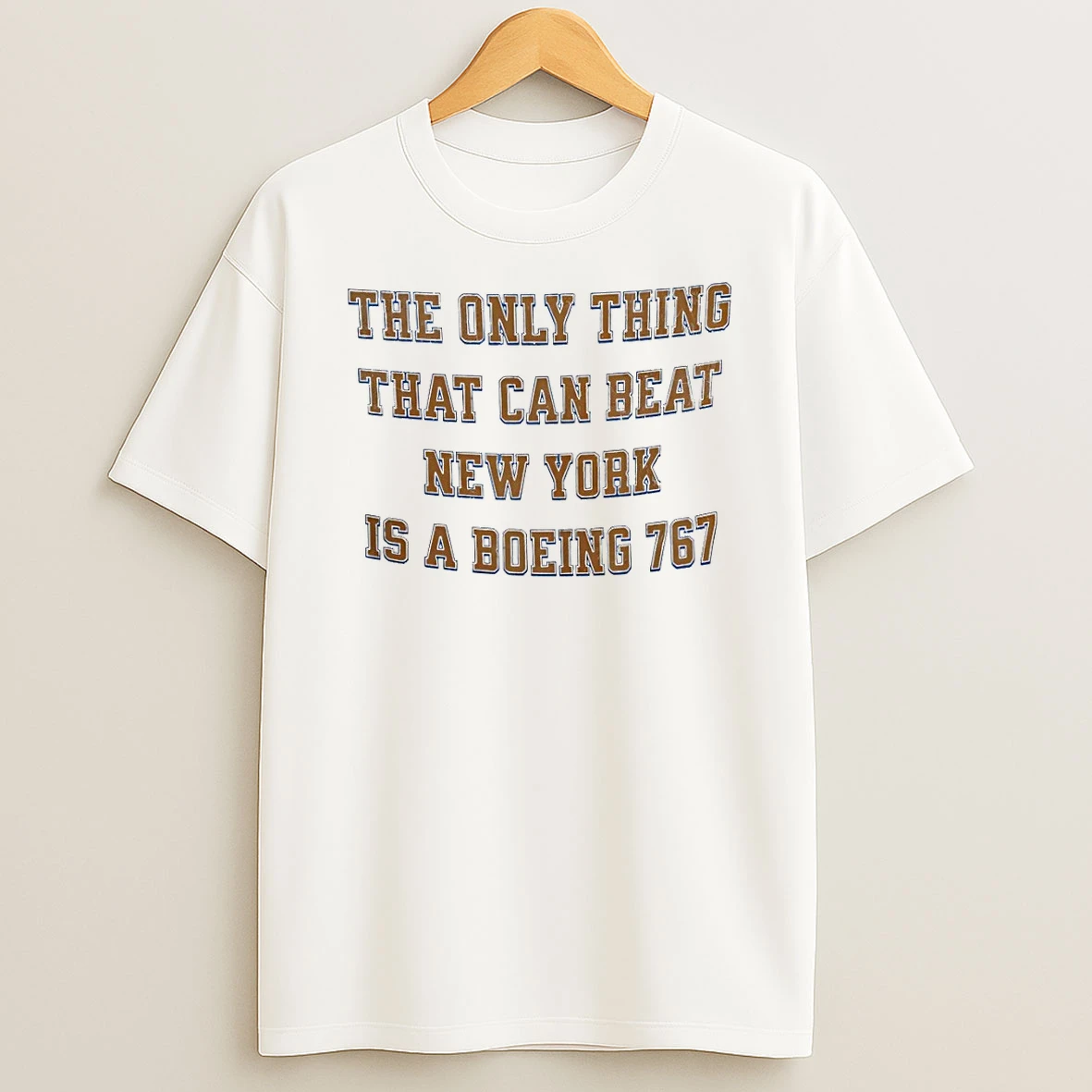 The Only Thing That Can Beat New York Is A Boeing 767 Knicks Shirts